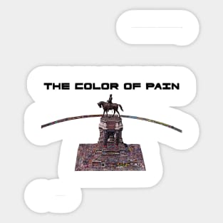 The Color of Pain Sticker